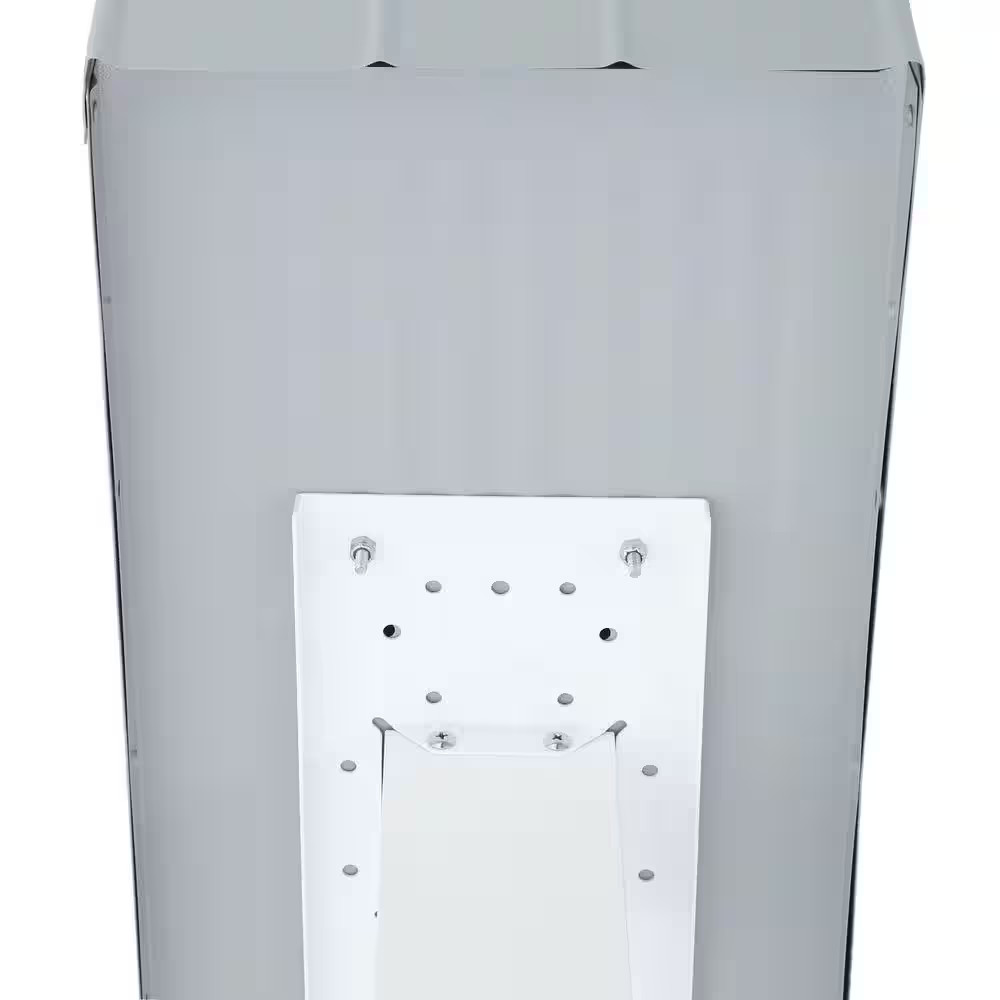 Stanley Gray, Extra Large, Steel, Post Mount Mailbox