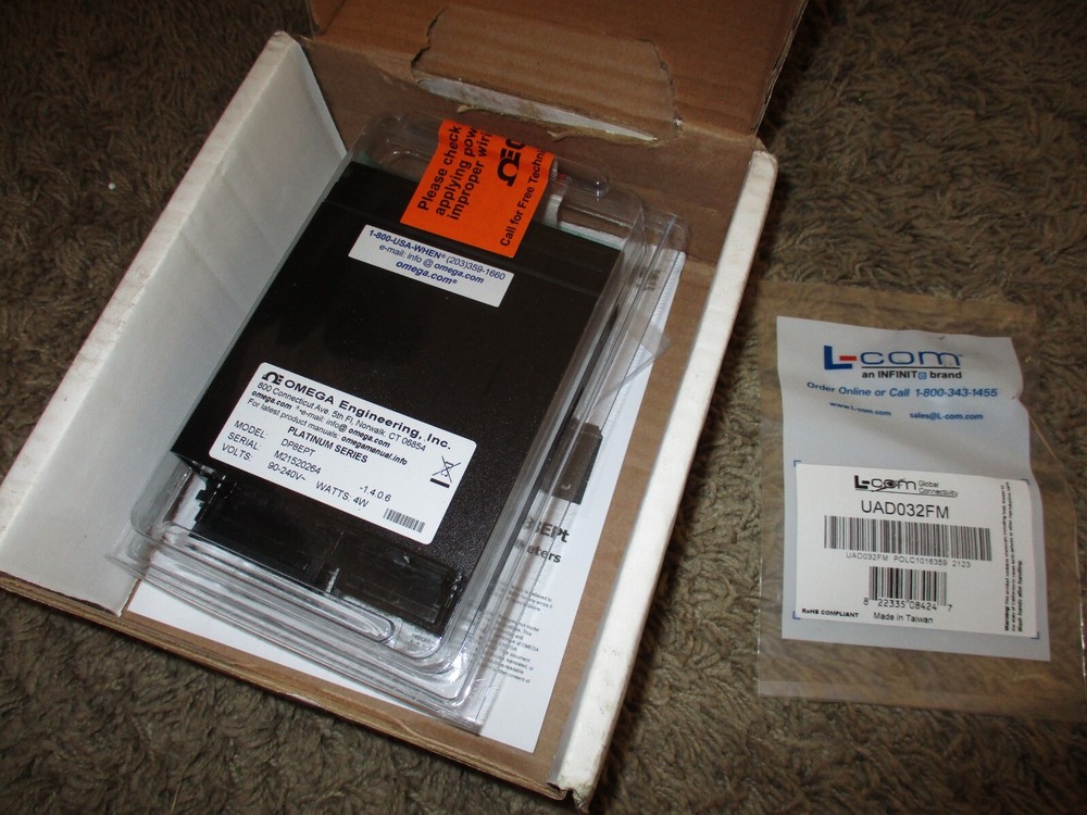 *OMEGA* DP8EPT Digital Panel Meter - Open Box