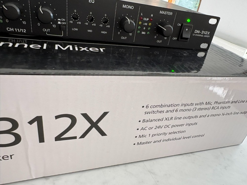 Denon DN-312X DJ Mixer Console Equipment