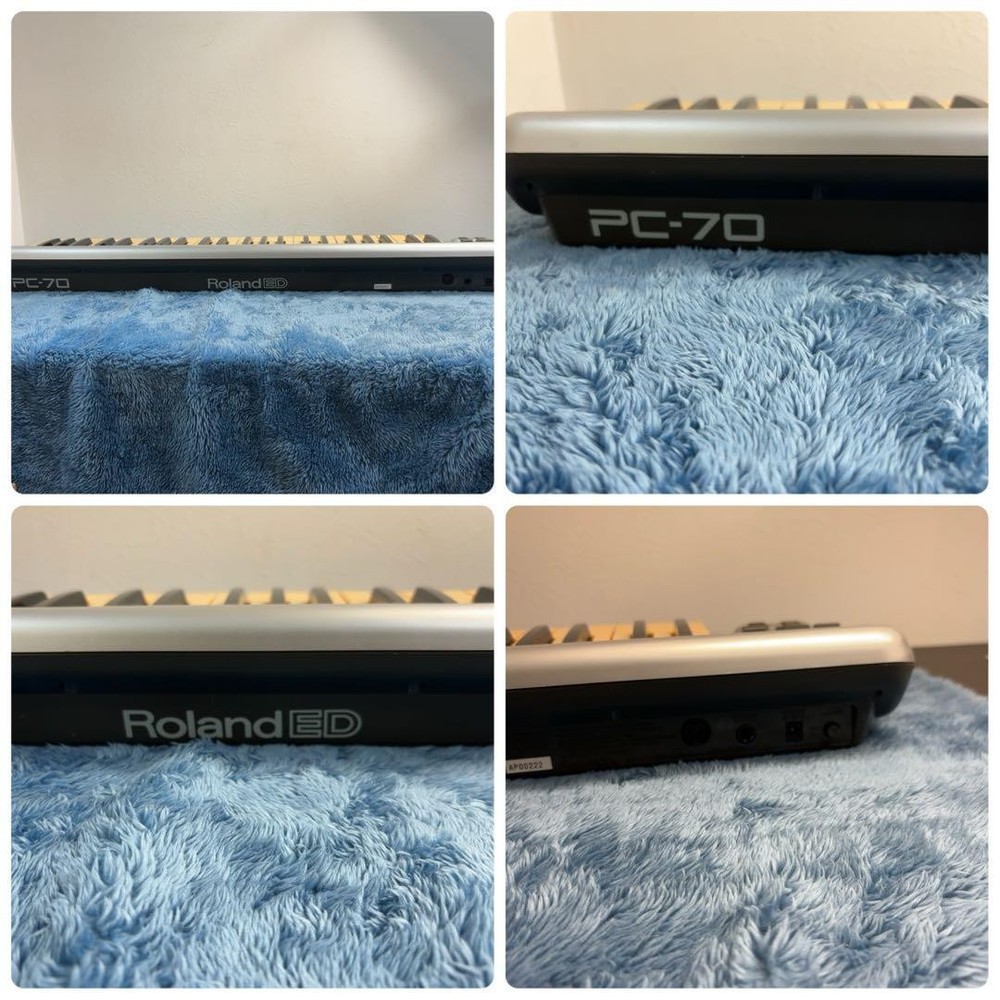 Roland PC-70 MIDI Keyboard Controller 49 keys. Functionality unconfirmed Junk JP