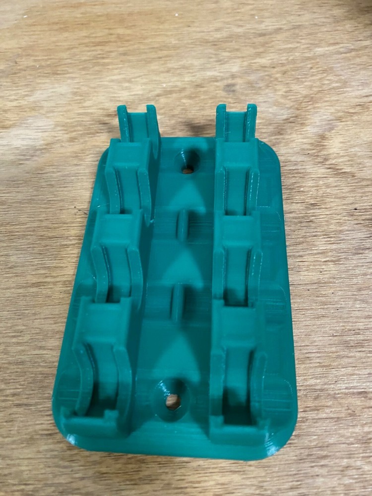 Shell Holder Rack Holds 16 Wall mount Reloading Rock Chucker Challenger Boss