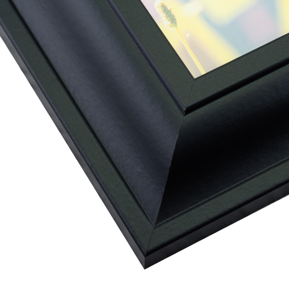 Craig Frames 2" Wide Satin Black Picture Frames & Poster Frames, 2-Pack