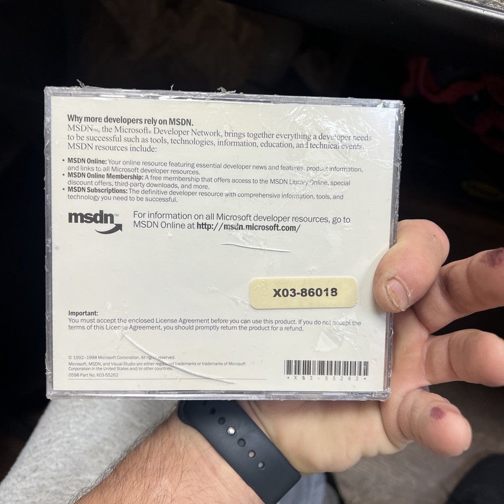 Microsoft Visual Fox Pro Professional Edition Version 6.0 Factory Sealed