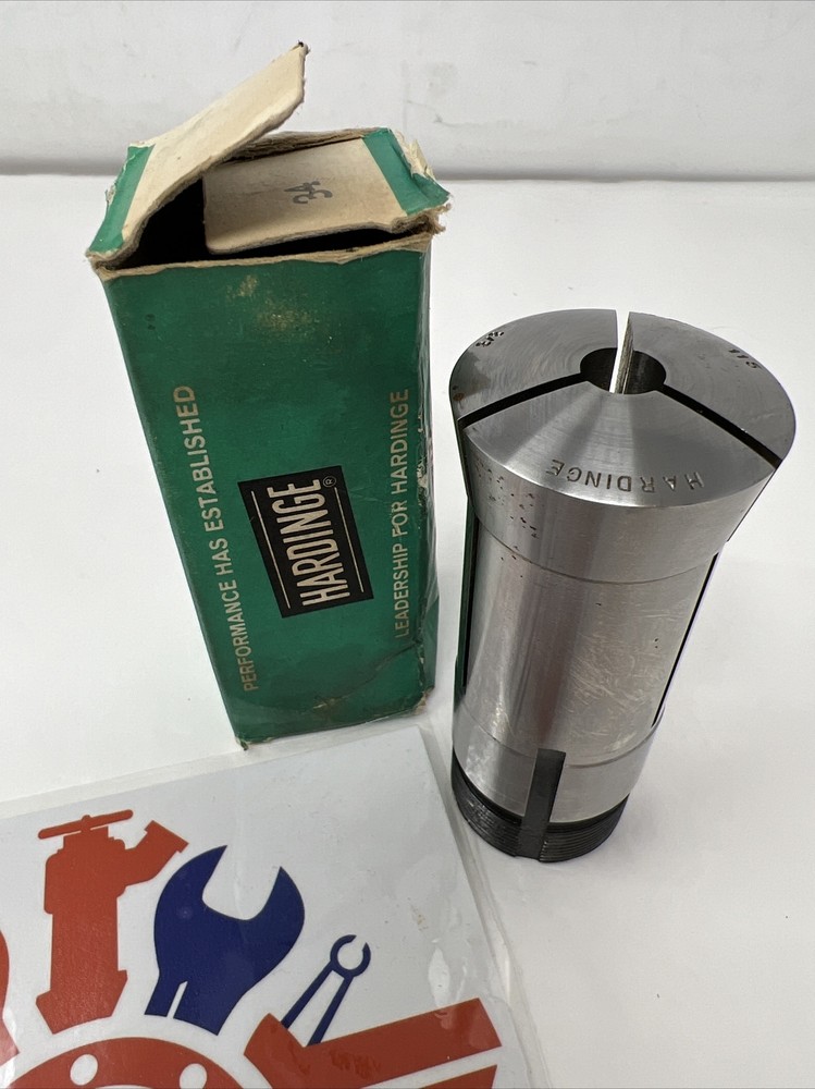 New HARDINGE 115 SMOOTH COLLET CHUCK 3/8”