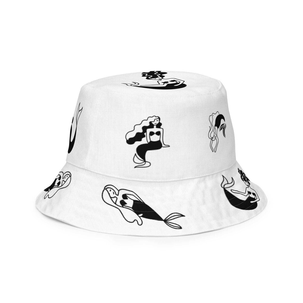 Mermaid Reversible bucket hat