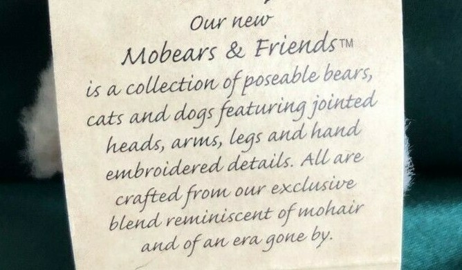 ASSORTED RUSS MOBEARS COLLECTION - 3"POSEABLE JOINTED MINI ANIMALS - YOU CHOOSE!