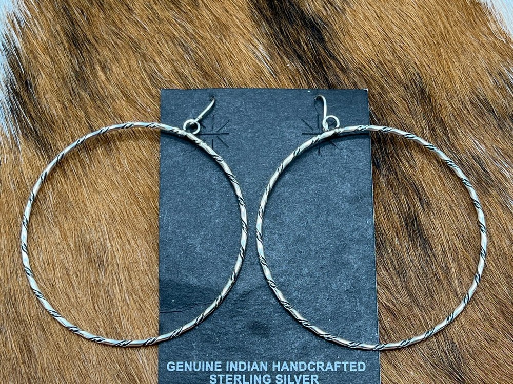 HOOP ~ STERLING ~ EARRINGS