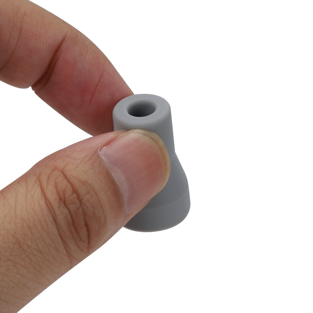 Dental Saliva Ejector Weak/Strong Suction Rubber Snap Tip Adapter Replacement