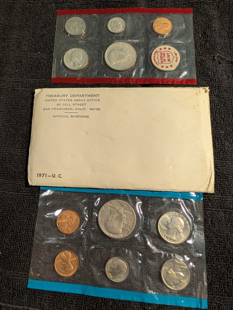 1971 US Mint Uncirculated set OGP