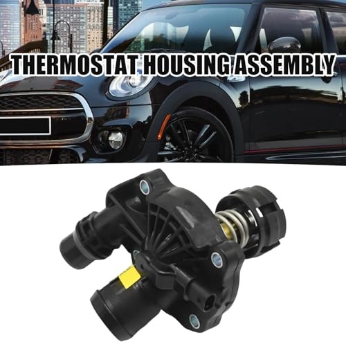 11518623576 Engine Coolant Thermostat Housing Assembly, Replacement for Mini