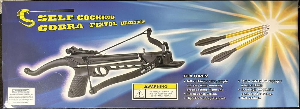 SAS Self - Cocking Crossbow