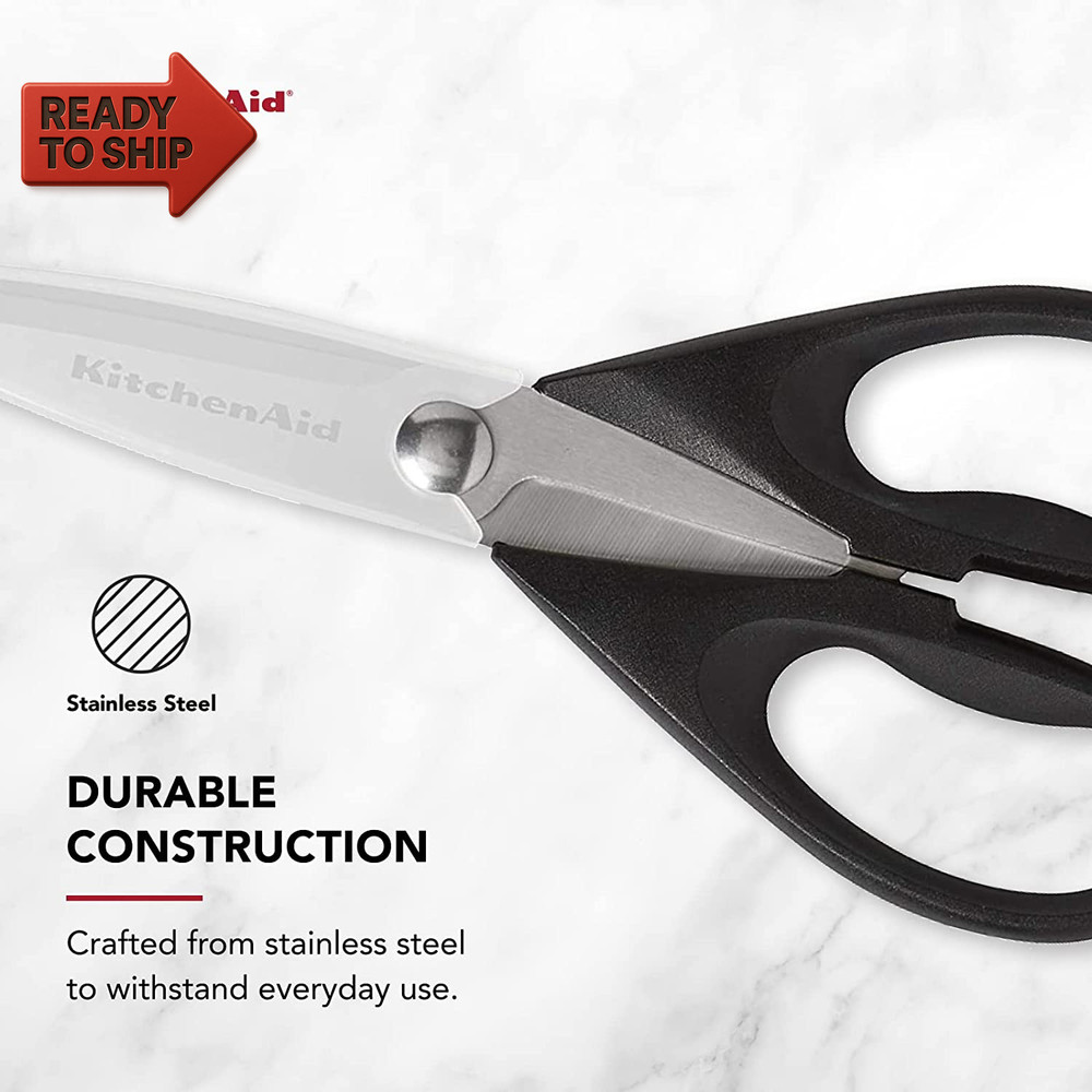 Kitchenaid All Purpose Kitchen Shears with Protective Sheath Durable Stainless S