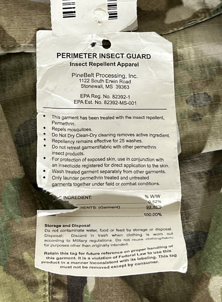USGI OCP Medium Regular Uniform Coat 8415-01-623-5528 Multicam