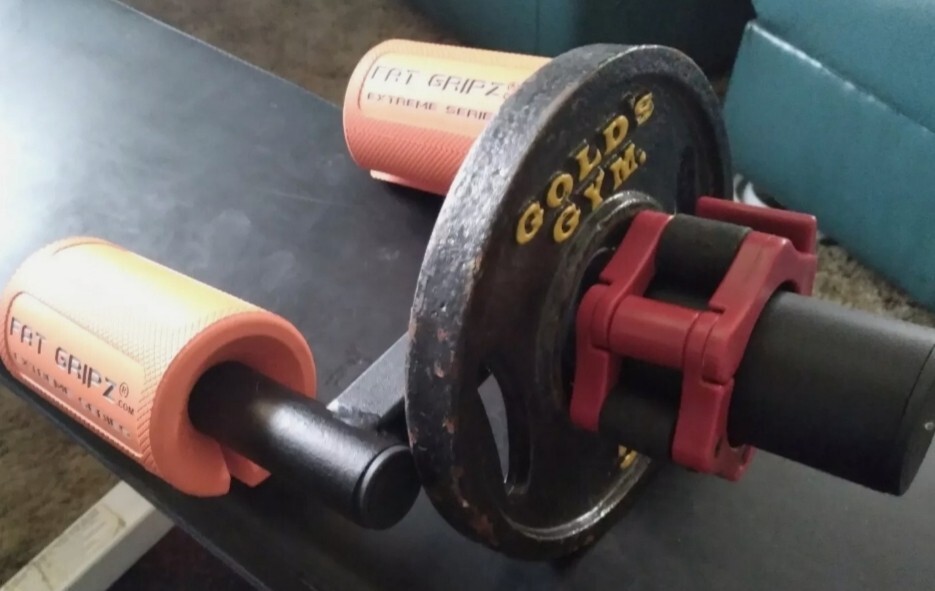 Juggernaut Olympic Double Grip Dumbbell Handle, Wrist, Forearm, Arm Developer