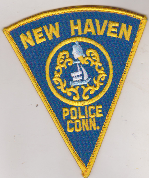 New Haven CT Police triangle shape patch