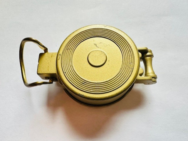 Engineer Directional Compass - Gold Toned Metal ( Needs TLC )