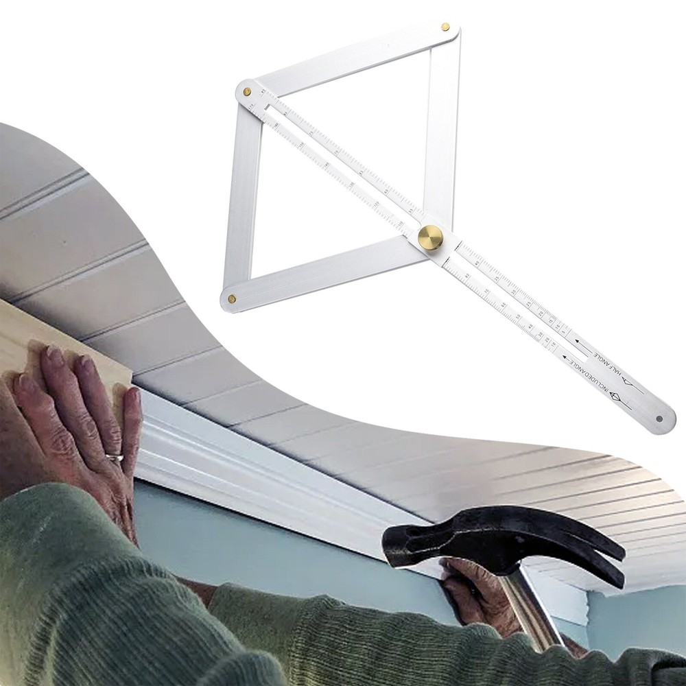Square Protractor Protractor Artifact Ceiling Corner Angle Finder Foldable
