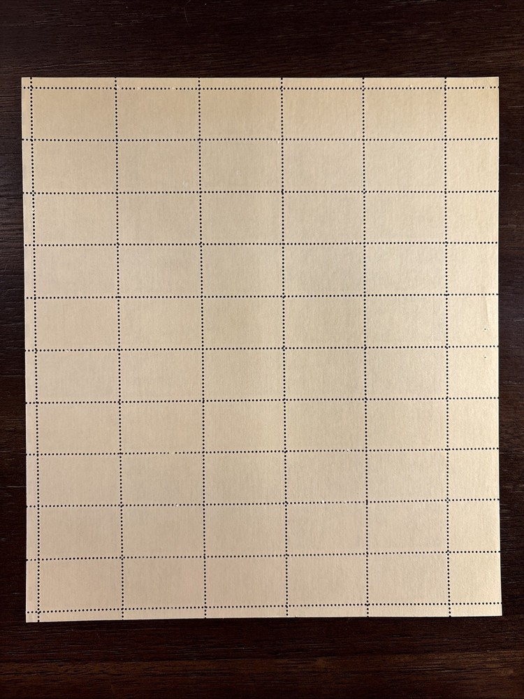 1558 US Mint Sheet, 10 Cent Collective Bargaining, Mint NH