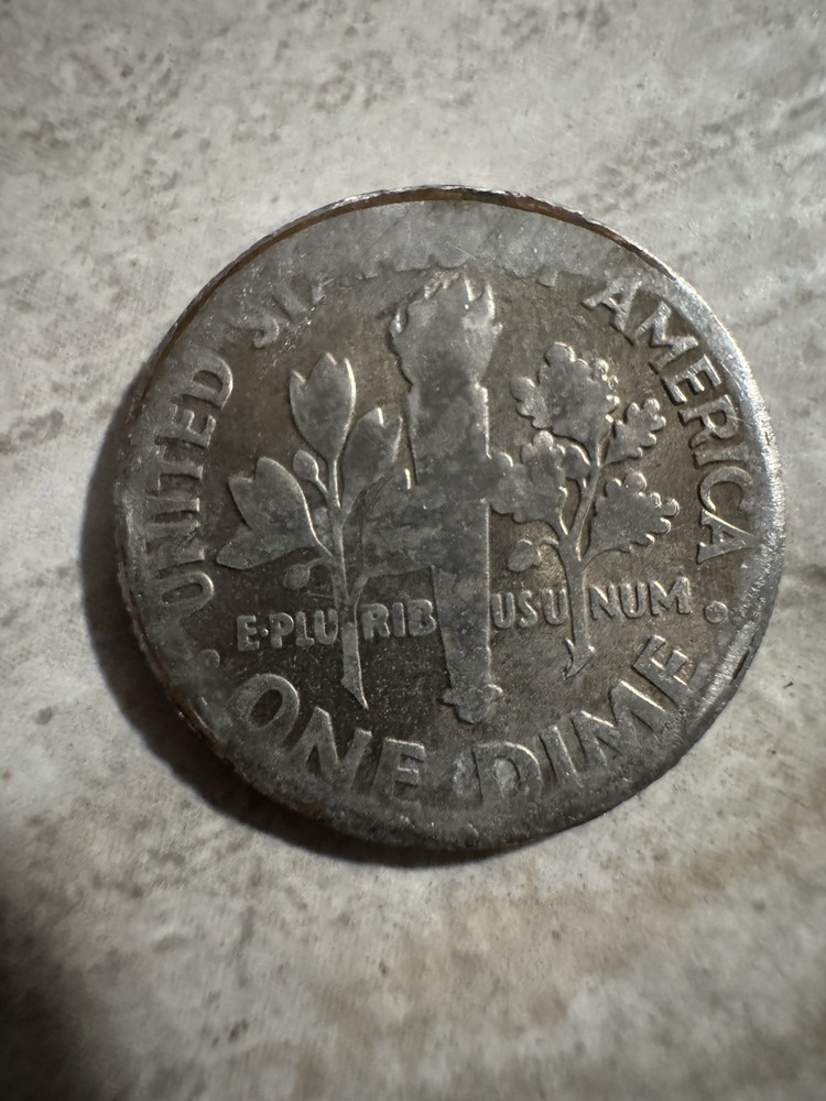 2021 P Quarter Dime with Minting Error and Die Chip On Both Sides