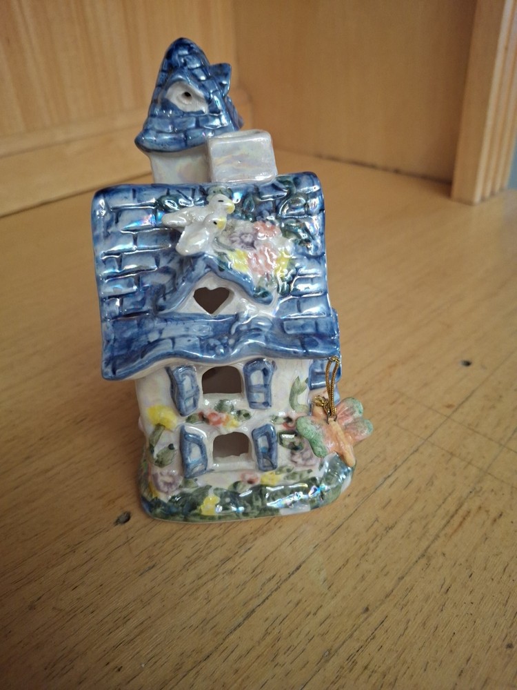 Vintage incense house burner