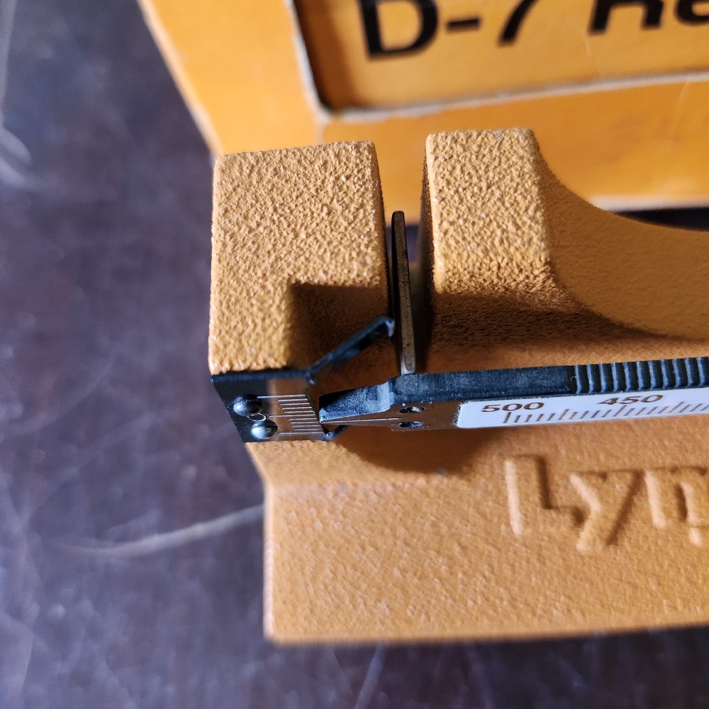 Lyman D-7 Reloading Scale in Original Box SEE PHOTOS DAMAGED