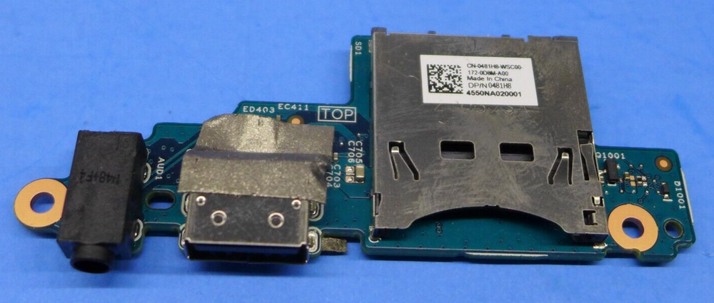 Genuine Dell Inspiron 16 7610 USB Card Reader Board 481H8