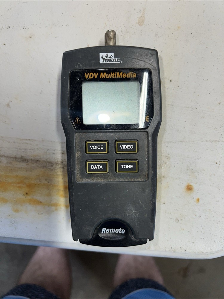 IDEAL VDV Multimedia Cable Tester - TESTED GOOD!