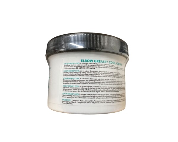 Elbow Grease Cool Cream Jar - 9 oz Oil-Based Cream