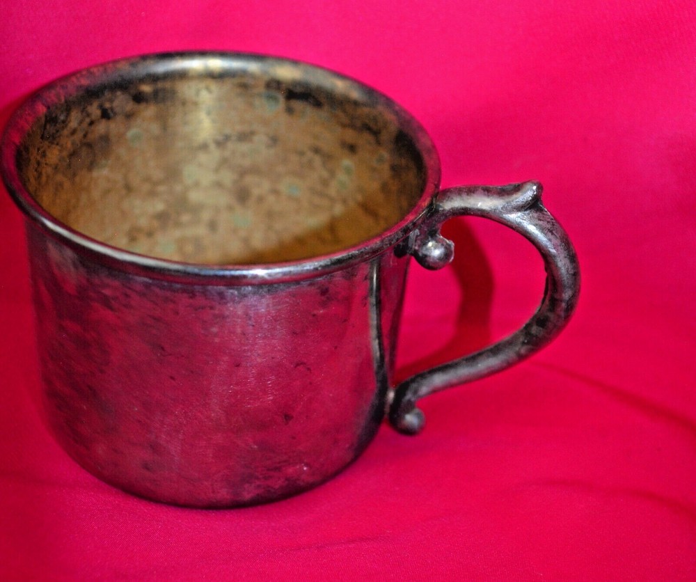 Vintage King Edward Baby Cup Silver Plate