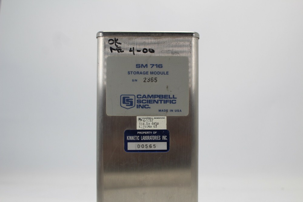 Campbell Scientific SM716 Storage Module Used