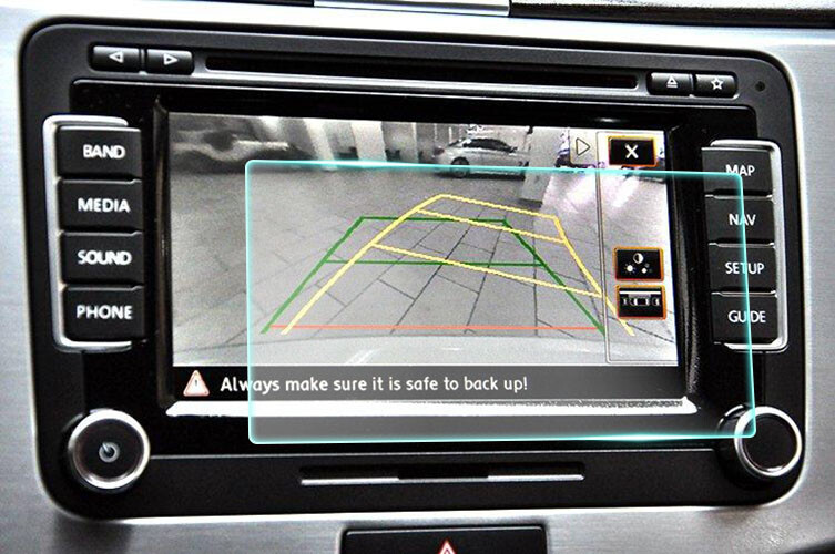 Crystal Clear Screen Protector for 2014 Volkswagen CC w/RNS 315 Navigation