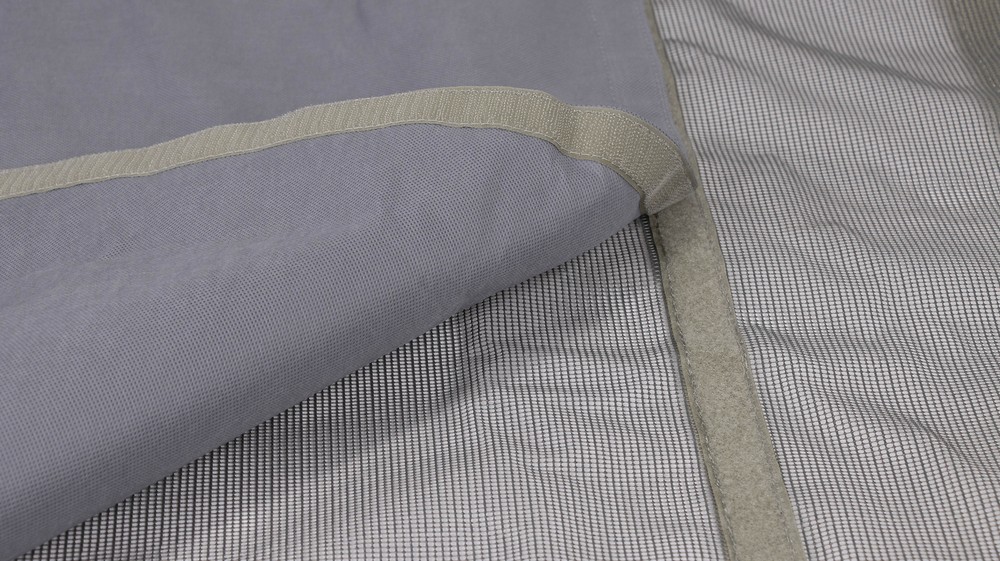 ELITEWILL Toy Hauler Screen Rear Opening Fits Ramp Doors Up to 90 Inch Tall