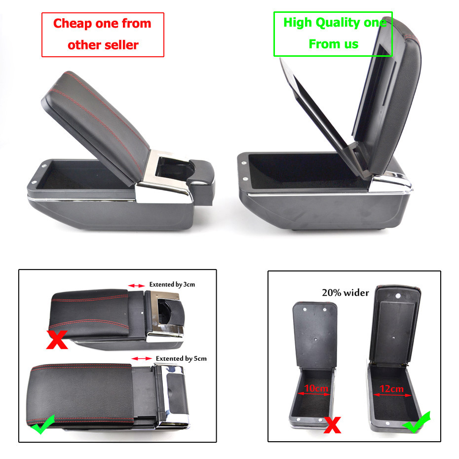 For Mazda CX-3 2015-2018 Arm Rest Console Centre Styling Box Storage Armrest
