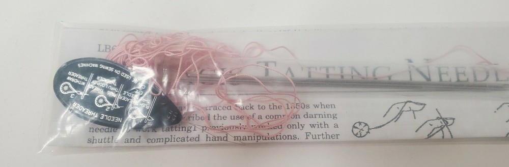 Lacis LB68 Tatting Needle Set, 3-Pack