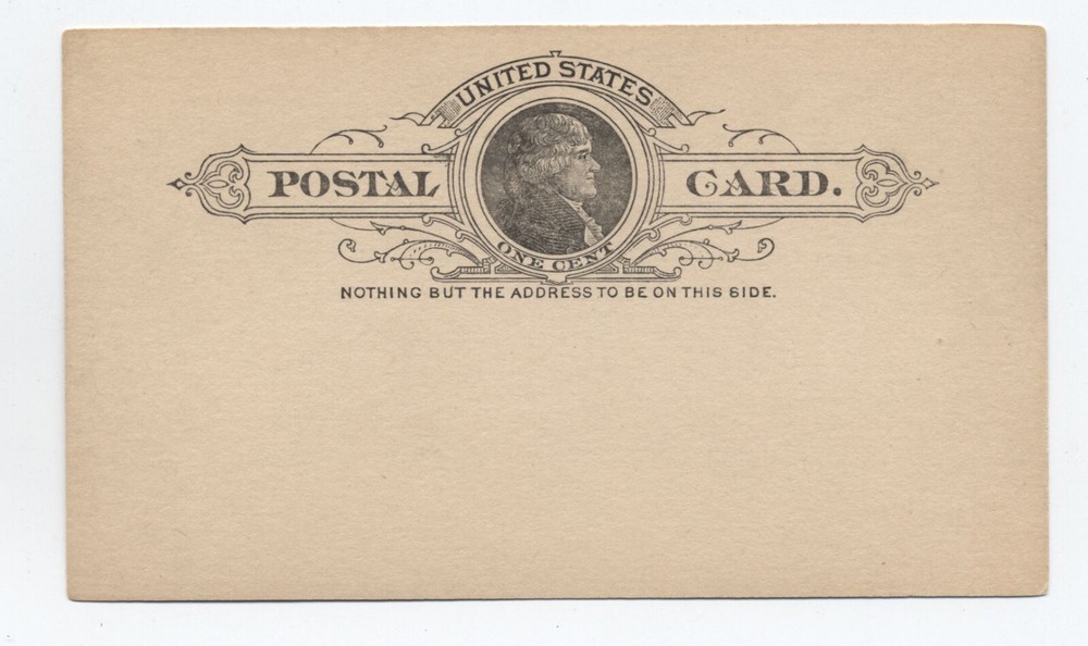 1886 UX9 mint postal card [y9353]