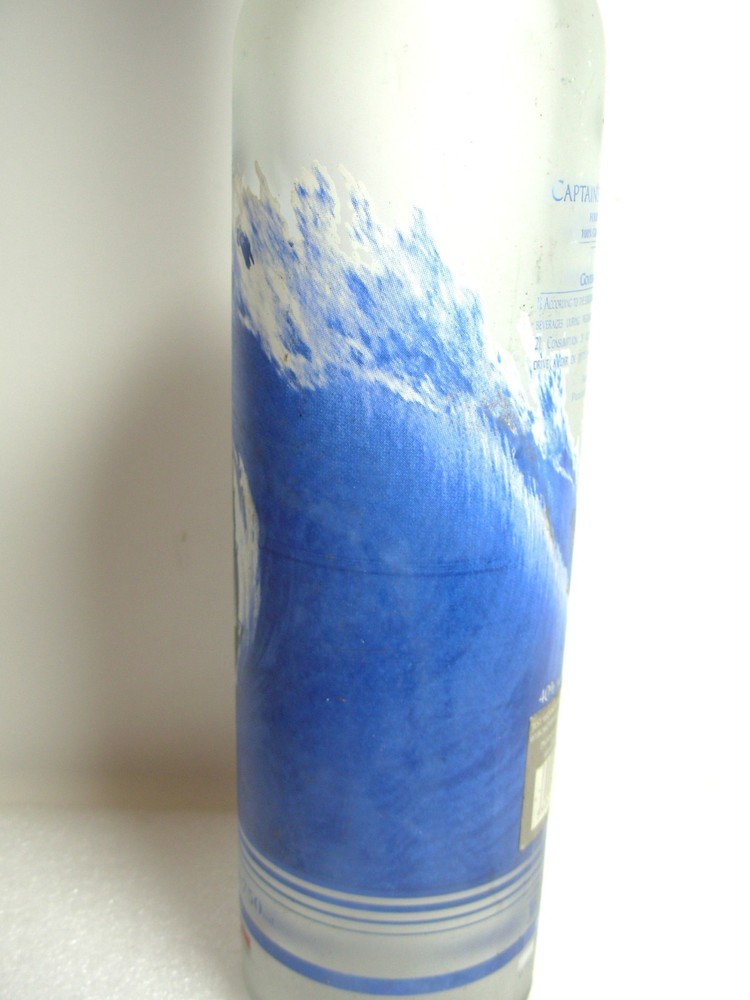 Kapitanska (Captain's) Polish Vodka Bottle (EMPTY)