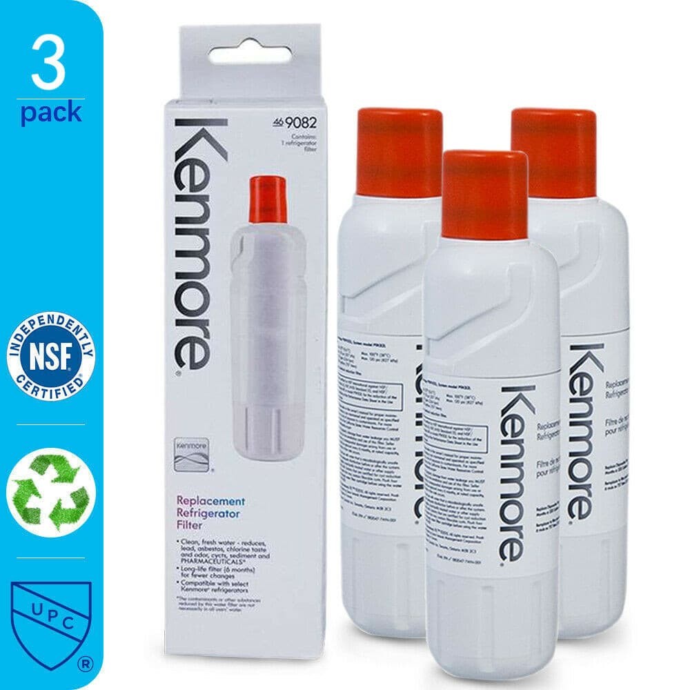 US STOCK 3Pack Kenmore 9082 469082 Refrigerator Water Filter New Sealed 46-9082