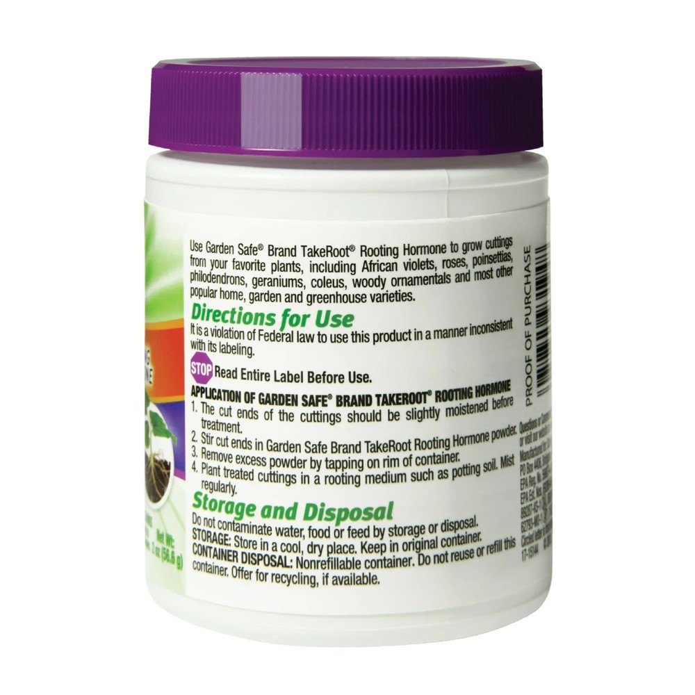 2 PACK Garden Safe Take Root Rooting Hormone, 2-Ounce