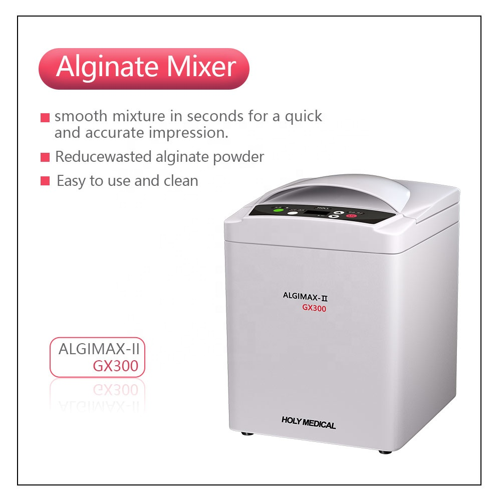 Dental Automatic Alginate Mixer Impression Materials Mixing Machine with Cups US