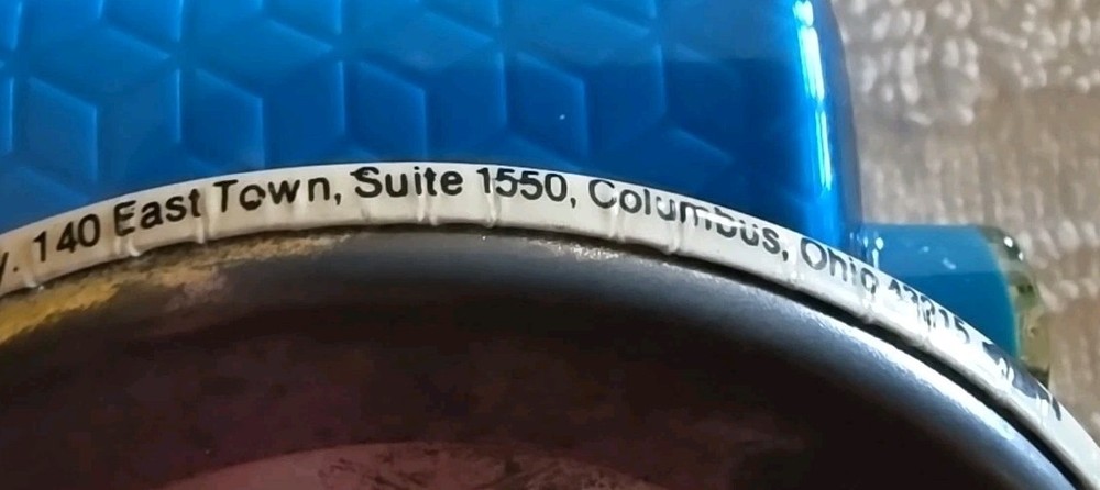Vintage "LET THE PEOPLE DECIDE" OHIO VOTING BUTTON (C1)