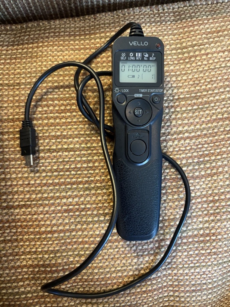 Vello ShutterBoss II Remote Control Timer (Model RC-S2II)