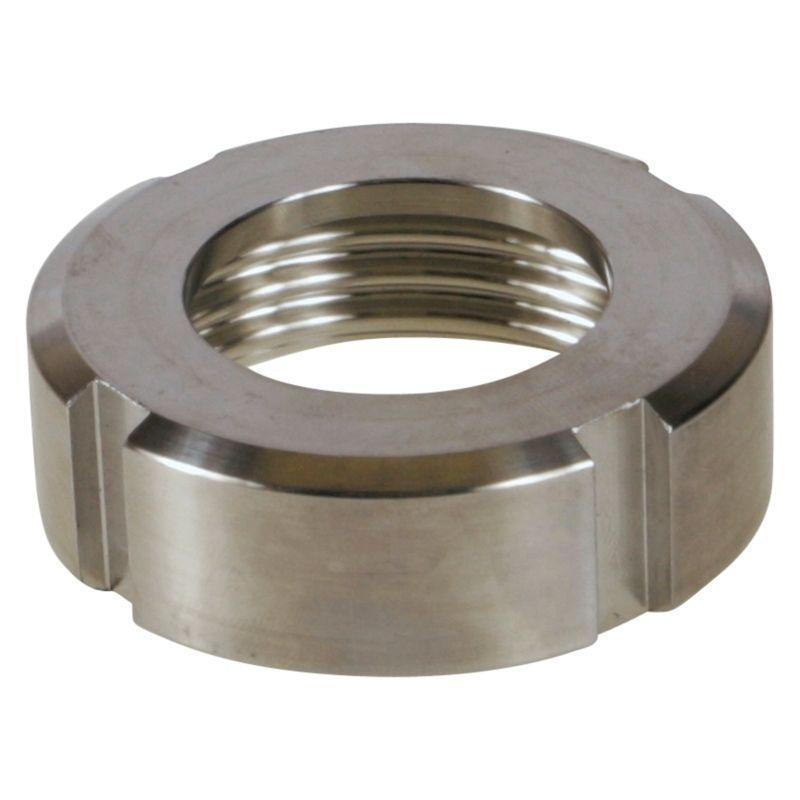 DIN Round Nut | 25mm (1 inch) - Sanitary SS304 (3 Pack)