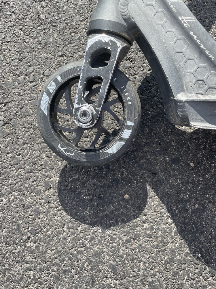Custom Pro Street Scooter Ethic Base and Root ti bars clean and smooth