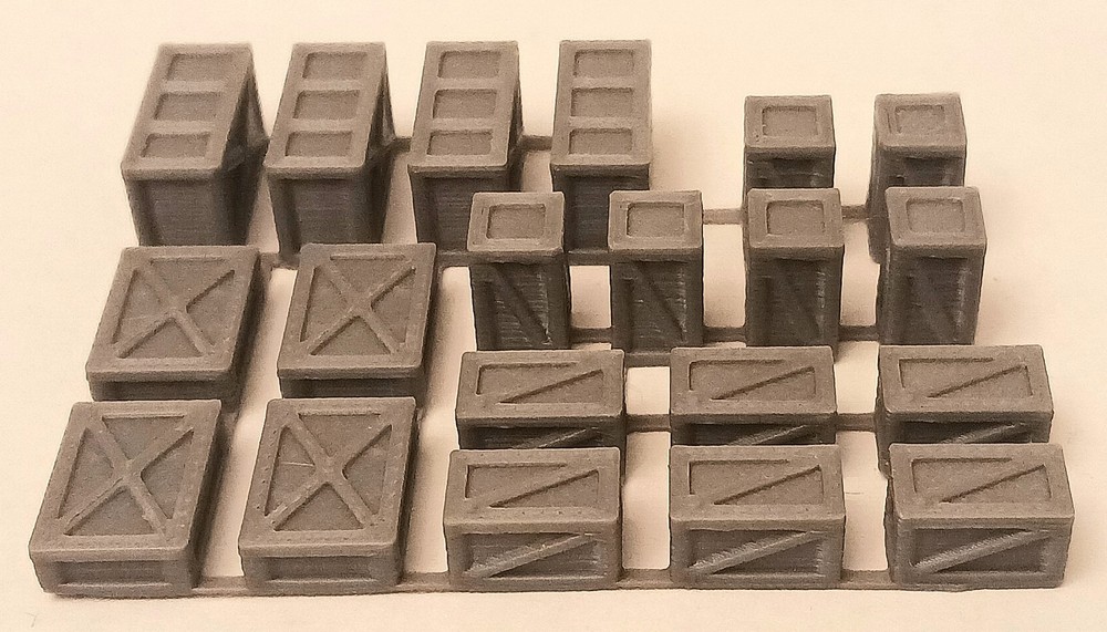 Wooden Crate 20pk Kit - N Scale