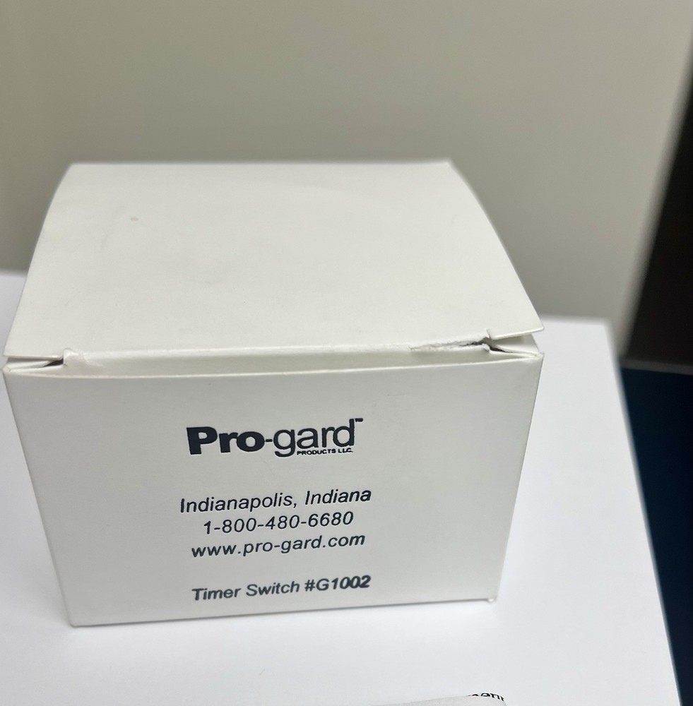 PRO-GARD Model G1002, Gun Lock, 8 sec Timer, NIB with Button Switch