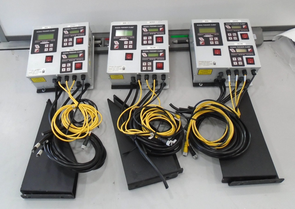 Rodix VFC-9-200-2 Triple Feeder Cube 121-200-0757 Variable Frequency Controller