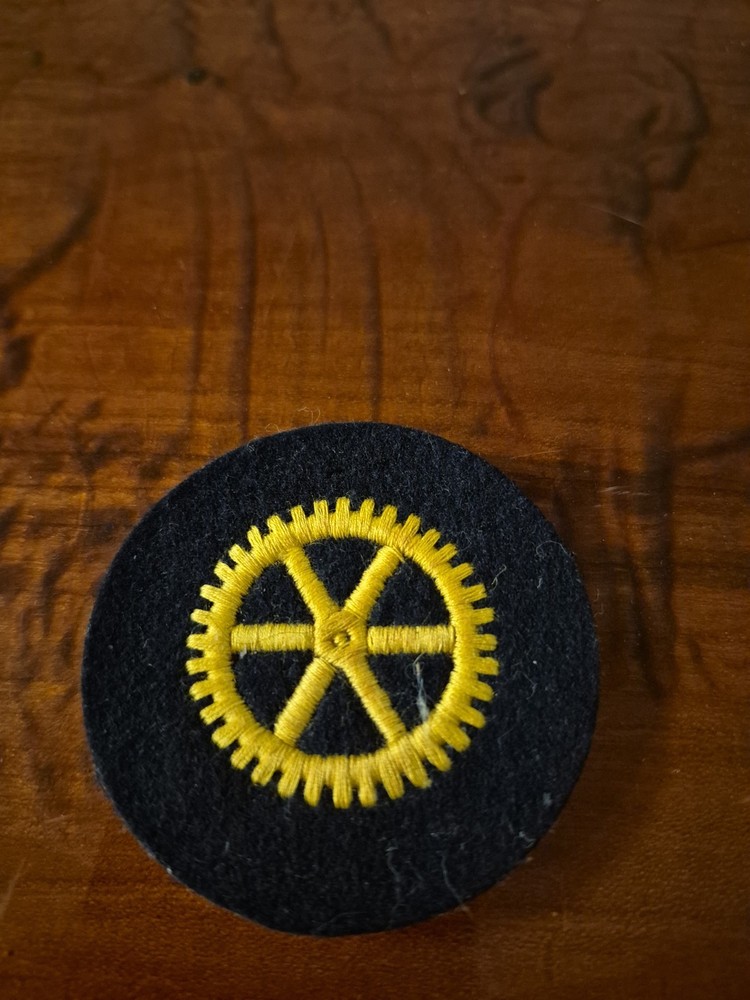 WWII German Kriegsmarine engine specialist patch