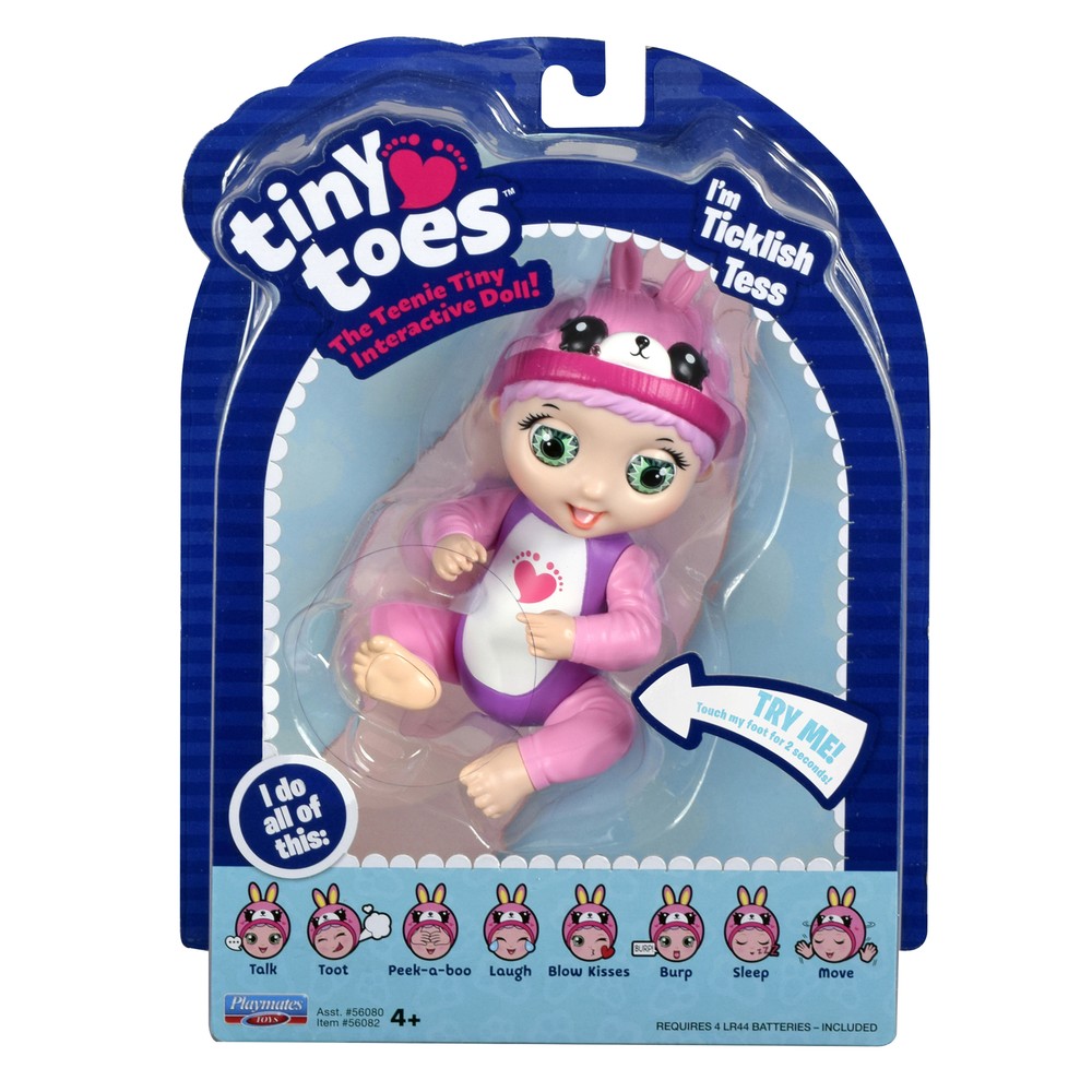 Tiny Toes Ticklish Tess Bunny Interactive Baby Doll