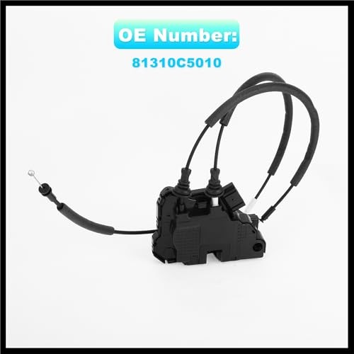 Replacement Front Left Driver Side Power Door Lock Actuator Motor with Cable