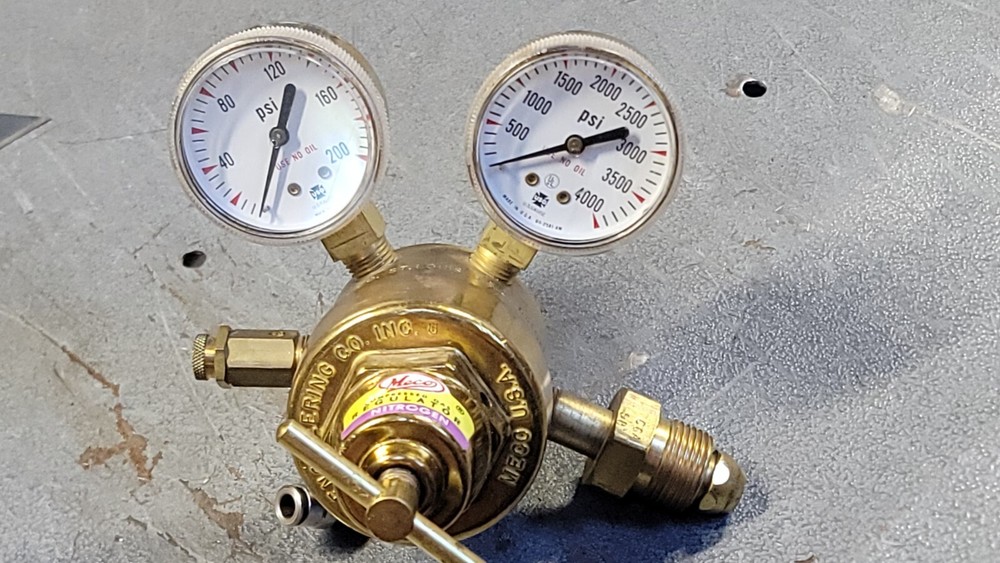 Modern Engineering NITROGEN Compressed Gas Regulator 63103 TypeA-B NOS FREE SHIP